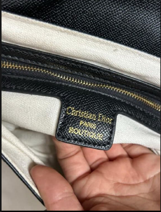 Christian Dior Saddle Bag with strap