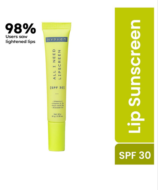 Hypen All I Need Lipscreen SPF 30 with 2% Kojic Acid