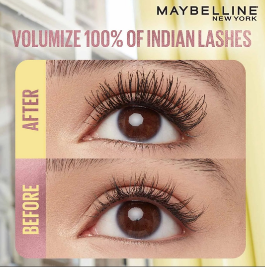 Maybelline New York Colossal Bubble Waterproof Mascara - Volumizing, Buildable & Lightweight, 8.75 ml