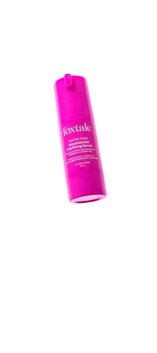 Foxtale 12% Niacinamide Serum with Azelaic Acid for Oil Control & Brightening
(30ml)