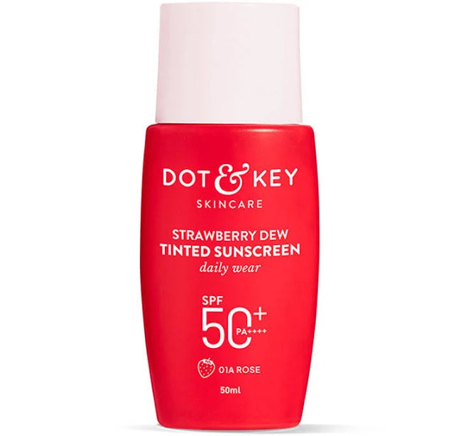 Dot & Key Strawberry Dew Tinted Sunscreen SPF 50+ PA++++ – Caramel