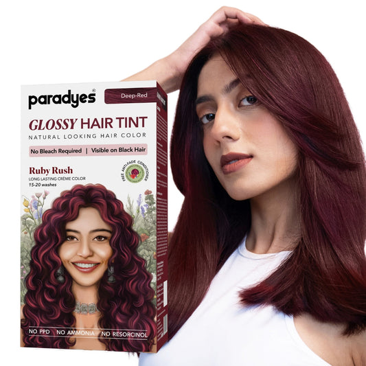 Paradyes glossy hair tint hair colour