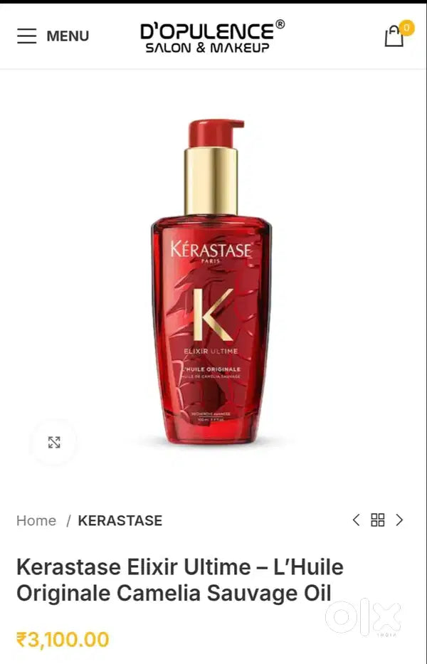 Kérastase Elixir Ultime L'Huile Originale (Camelia) - New