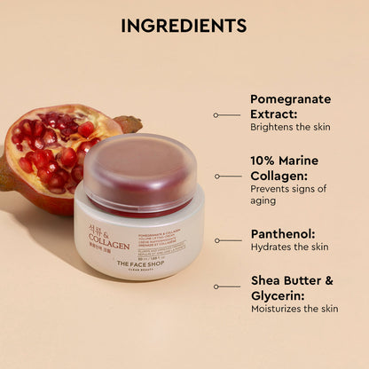 The face shop pomegranate and collagen volume lifting cream
