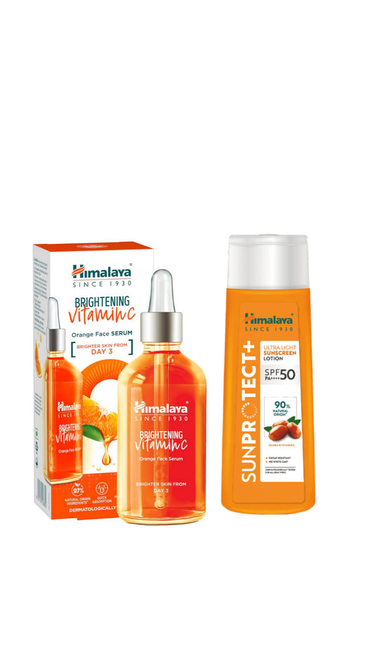 Himalaya vitamin c face serum+ sunscreen