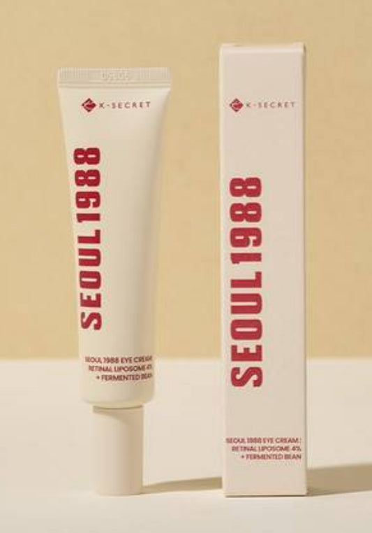 K-Secret Seoul 1988 Eye Cream : Retinal Liposome 4% + Fermented Bean