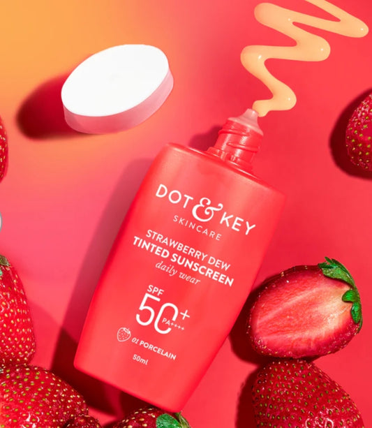 Strawberry Dew Tinted Sunscreen SPF 50+ PA++++
