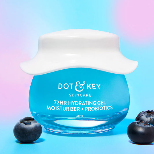 Dot&key 72hr hydrating gel moisturiser + probiotics