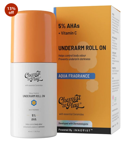 Chemist at Play UnderArm Roll-On (Aqua Fragrance) - 40ml