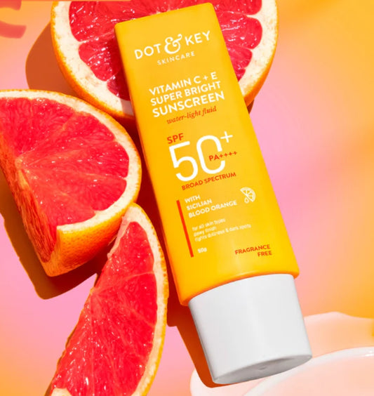 Dot and key vitamin Vitamin C + E Sunscreen, SPF 50+ PA++++ 80gm