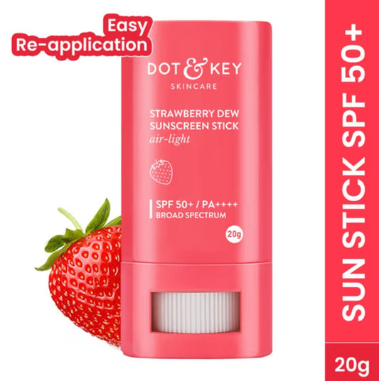 Dot and key Strawberry Dew Sunscreen Stick SPF 50+ PA++++