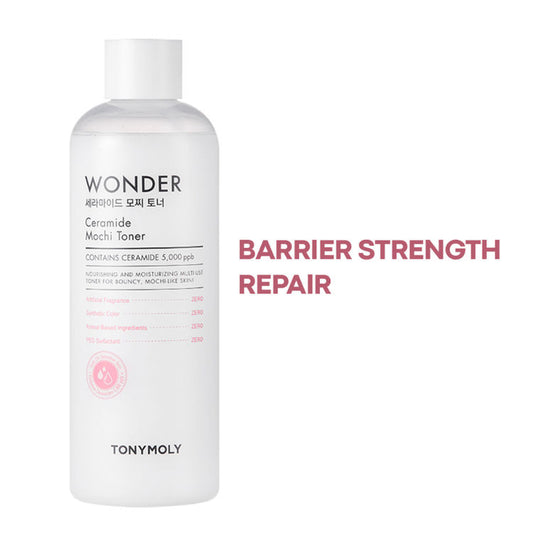 Korean Wonder Ceramide Mochi Toner-Hydrates, Softens, Nourishes Dry & Combination Skin
(500ml)