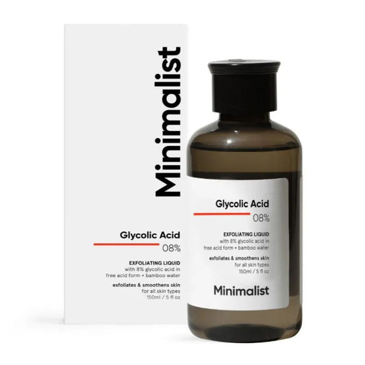 Minimalist
8% Glycolic Acid Toner For Exfoliates Smoothes Skin