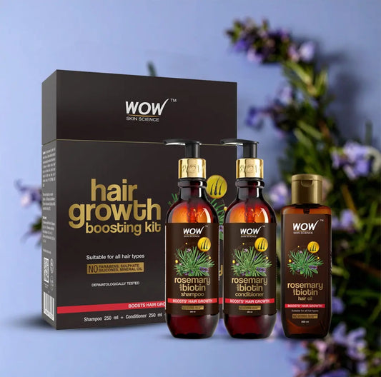 Rosemary with Biotin Hair Care Kit - 3 Step Solution for Hair Fall - 700 ml