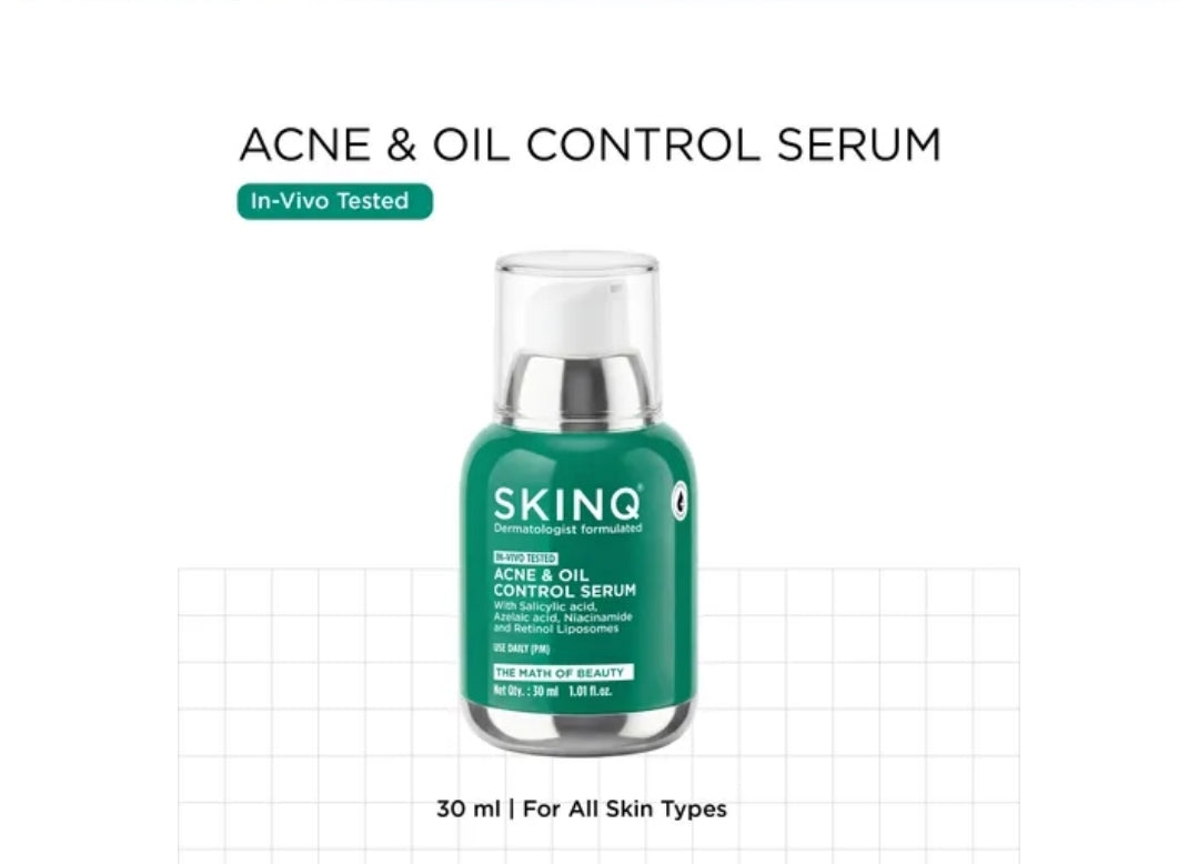 SkinQ Acne & Oil Control Serum