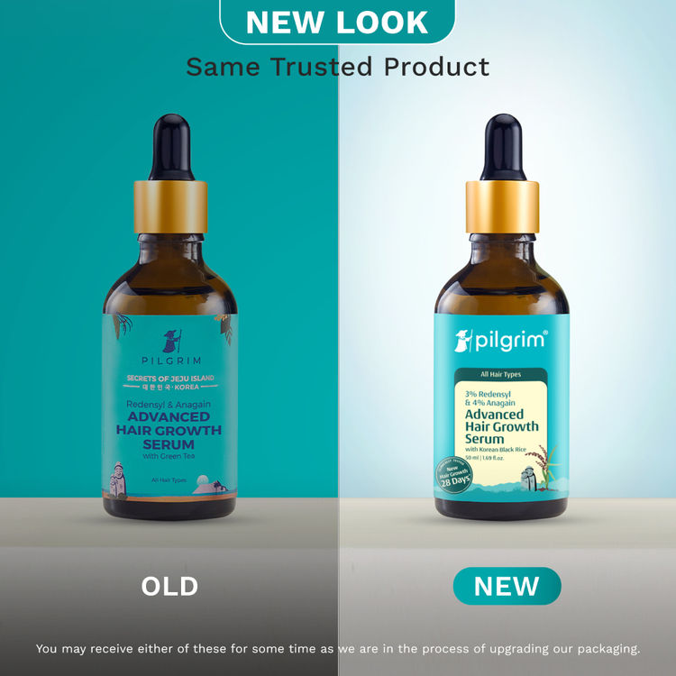 Pilgrim
Redensyl & Anagain Advanced Hair Growth Serum
(50ml)