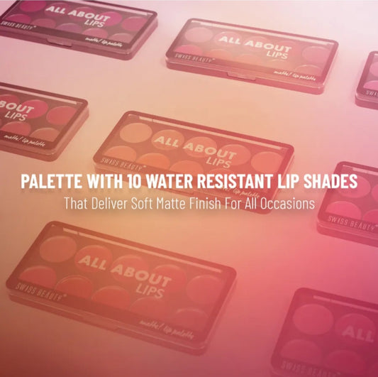 Swiss beauty -All about lips pallette