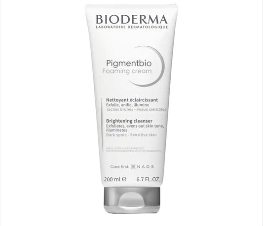 SaleBioderma Pigmentbio Foaming Cream Brightening Exfoliating Cleanser (200ml)