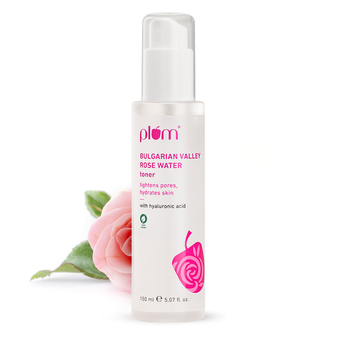 Plum Bulgarian Valley Rose Water Toner For Face