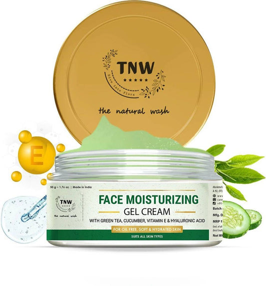 TNW - The Natural Wash Moisturizing Gel Cream With Vitamin E & Hyaluronic Acid