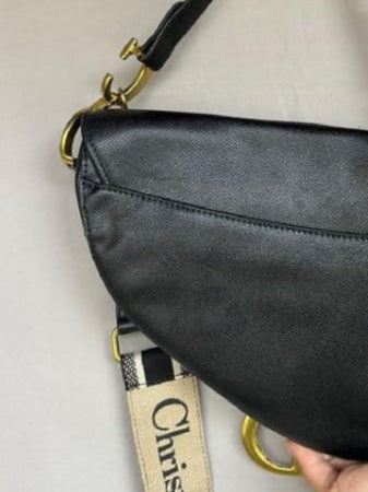 Christian Dior Saddle Bag with strap