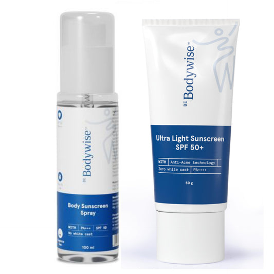 Be Bodywise face sunscreen+ Body sunscreen
