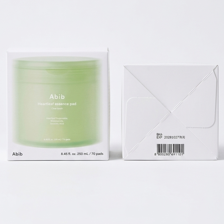 Abib Heartleaf Essence Pad
