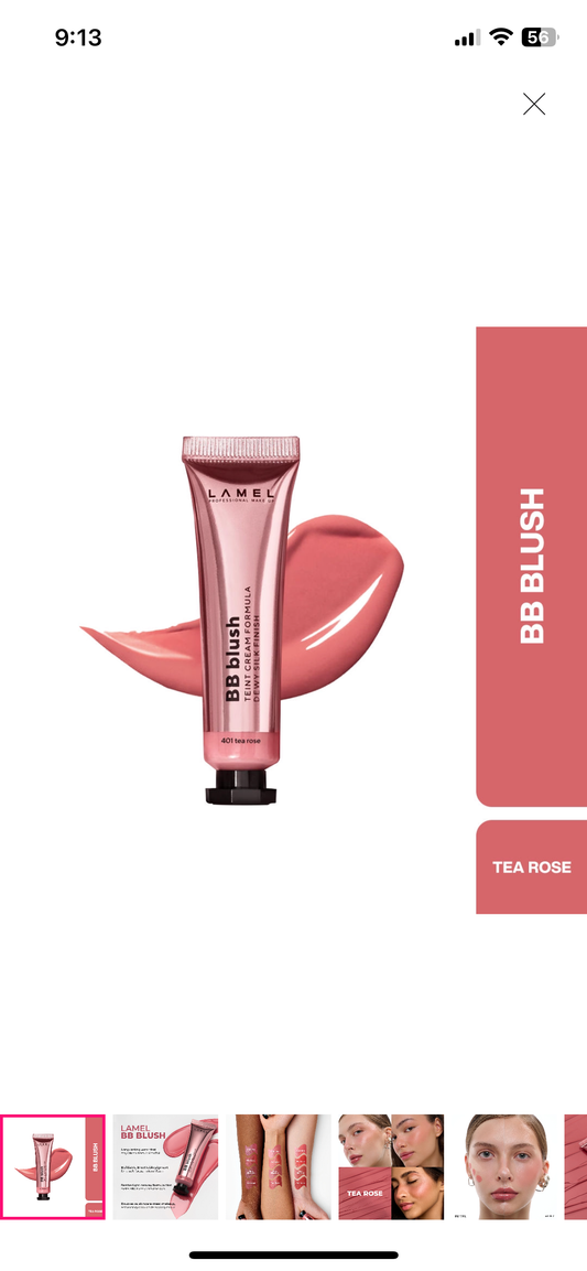 Lamel BB blush - Tea rose