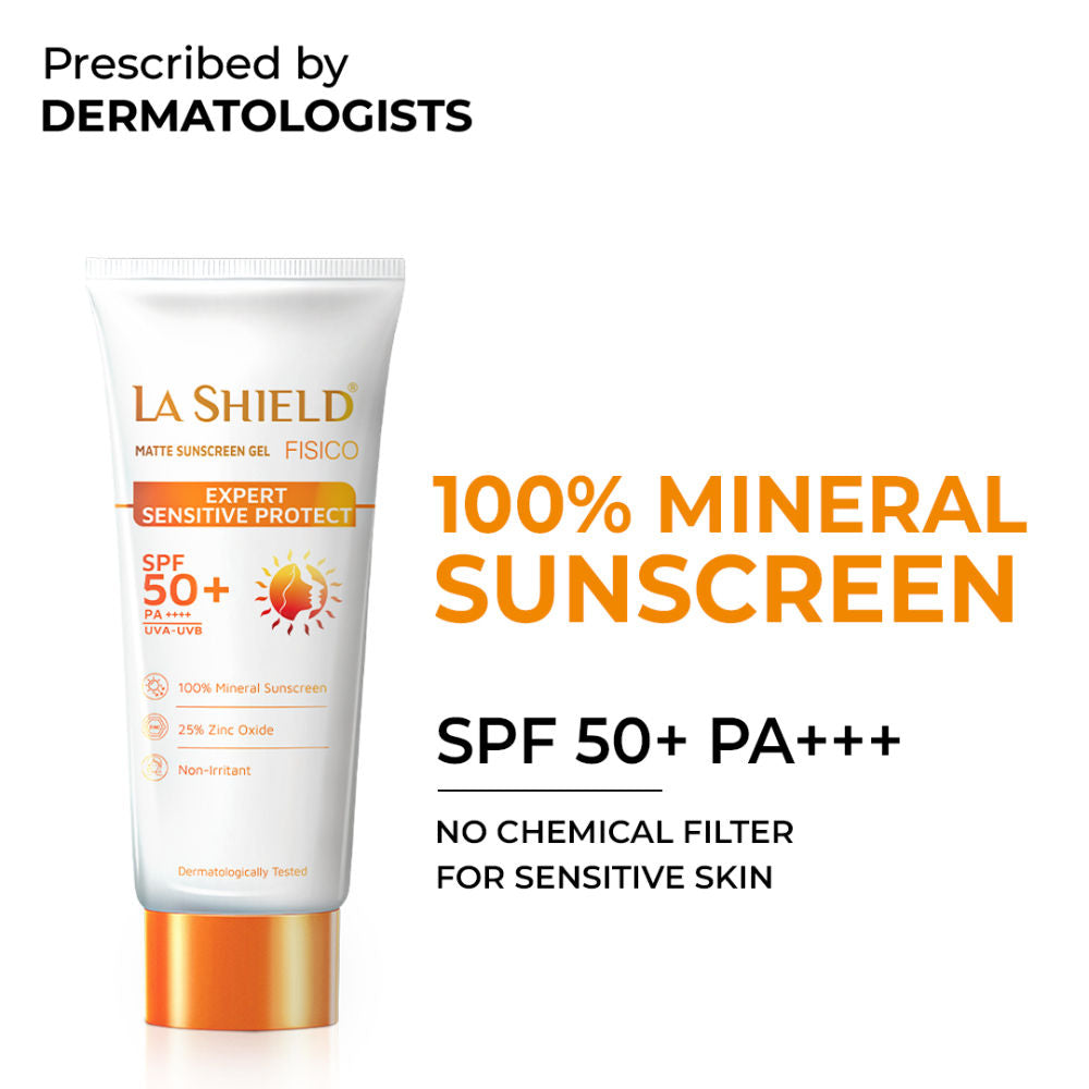 La Shield Fisico SPF 50+ & PA+++ Mineral Based Sunscreen Gel – Prug