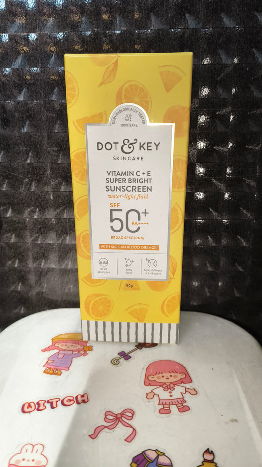 Dot & Key Vitamin C+E Super Bright Sunscreen with SPF 50 PA++++