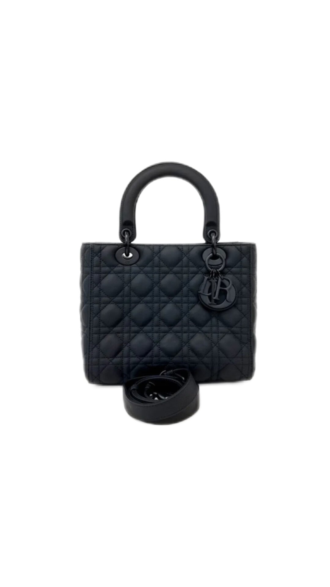 Christian Dior Ultramatte Cannage Lady Bag Medium M0565(pre owned and in great condition)
