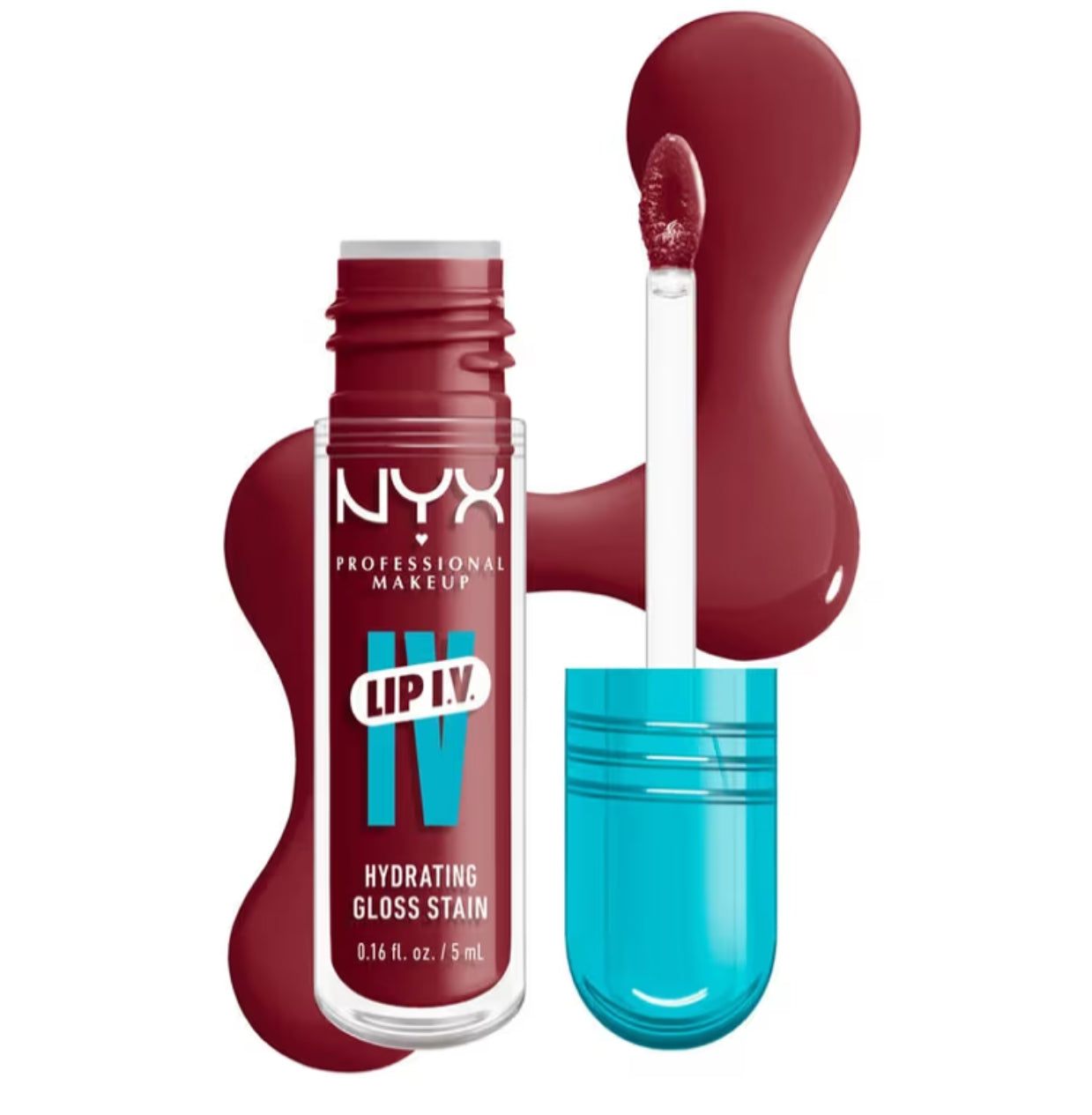 NYX Professional Makeup
Lip I.V. Hydrating Gloss Stain - Blush Rush 09
(5ml)