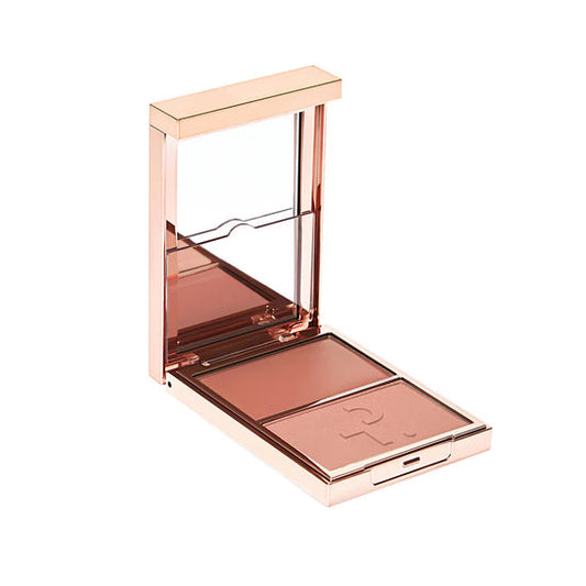 Patrick Ta For Face Double-Take Creme & Powder Blush Duo Creme Double Tenue & Poudre Blush