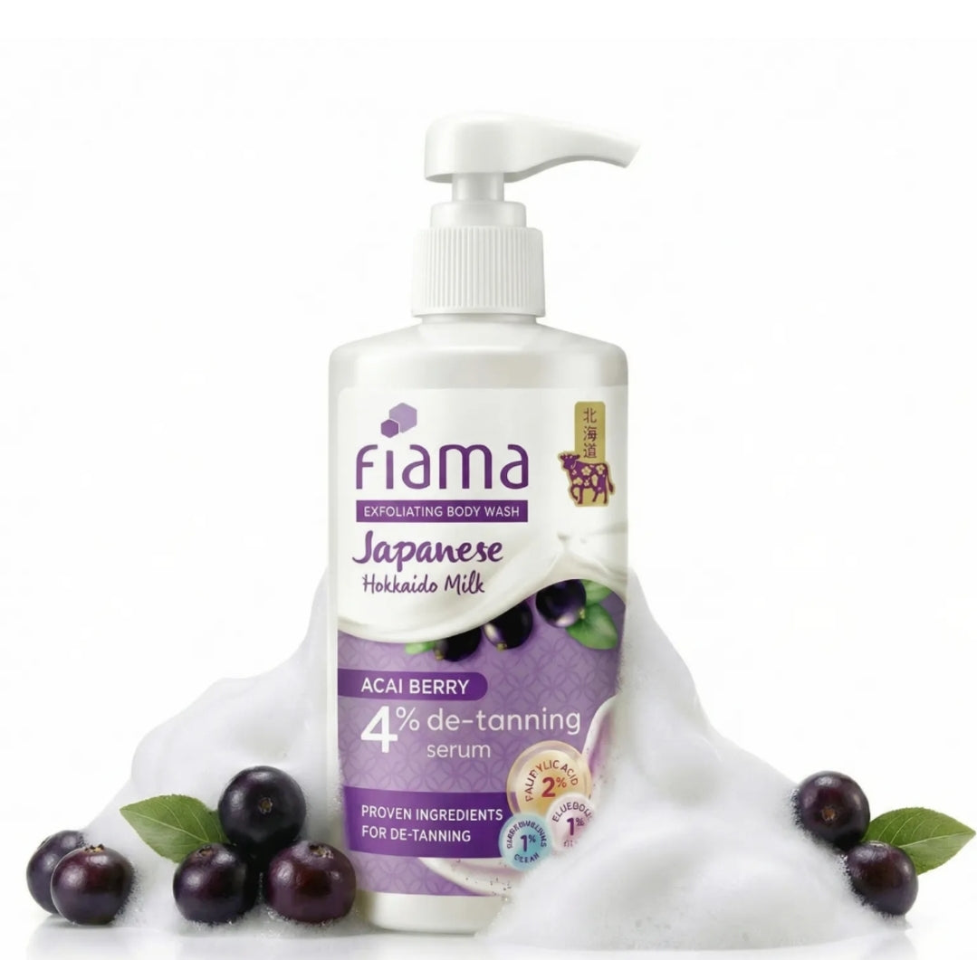 Fiama body scrub detan