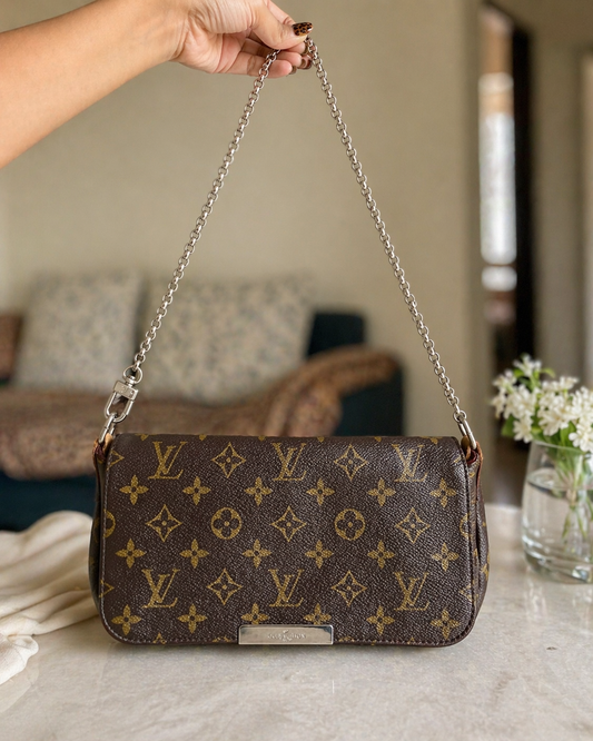 LOUIS VUITTON MONOGRAM FAVOURITE PM SLING BAG