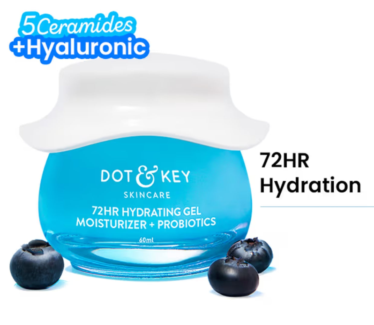Dot&key 72hr hydrating gel moisturizer