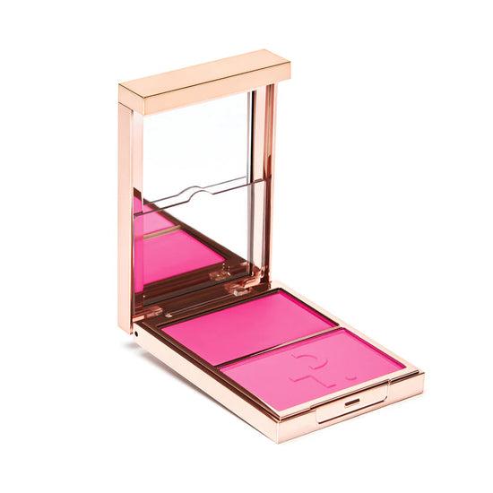 Patrick Ta For Face Double-Take Creme & Powder Blush Duo Creme Double Tenue & Poudre Blush