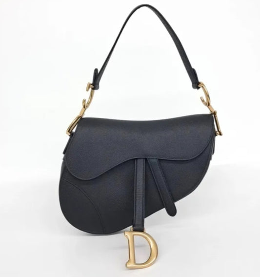 Christian Dior Saddle Bag with strap