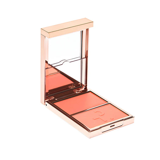 Patrick Ta For Face Double-Take Creme & Powder Blush Duo Creme Double Tenue & Poudre Blush